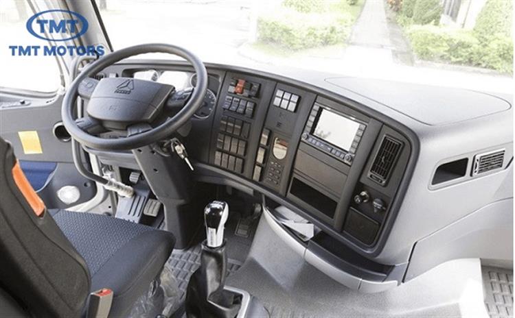 Xe tải thùng Howo 5 chân 336hp A7